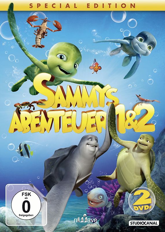 Sammys Abenteuer 1 & 2 [Special Edition, 2 DVDs] DVD