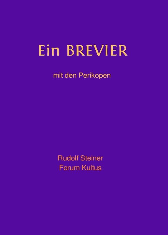 Ein BREVIER - mit den Perikopen