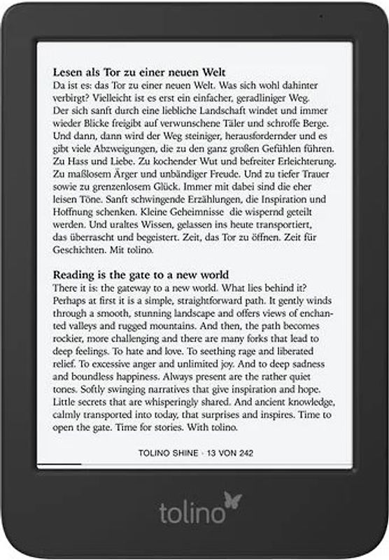 Tolino Shine 5 6" 16 Go [Wi-Fi] noir
