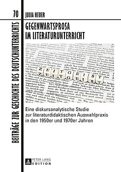 Gegenwartsprosa im Literaturunterricht