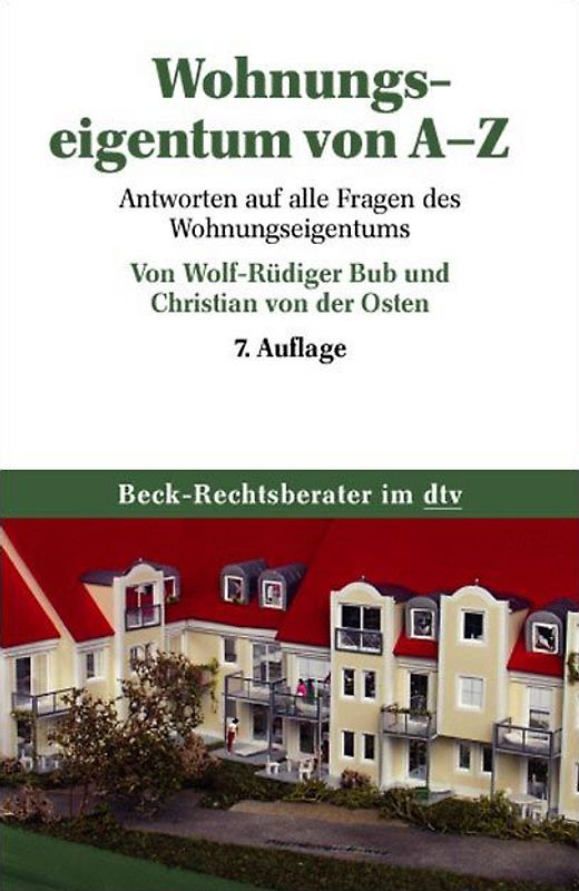 Wohnungseigentum von A - Z. Antworten auf alle Fragen des Wohnungseigentums