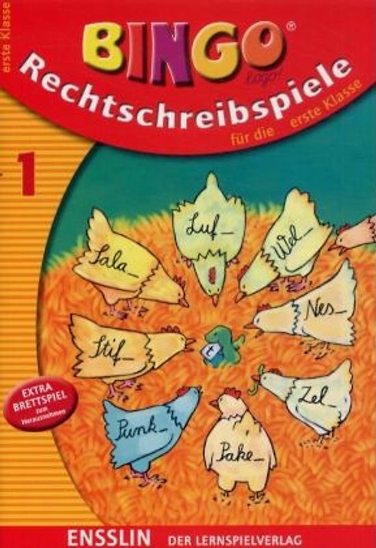 Rechtschreibspiele 1, Heft 1. Für die 1. Klasse