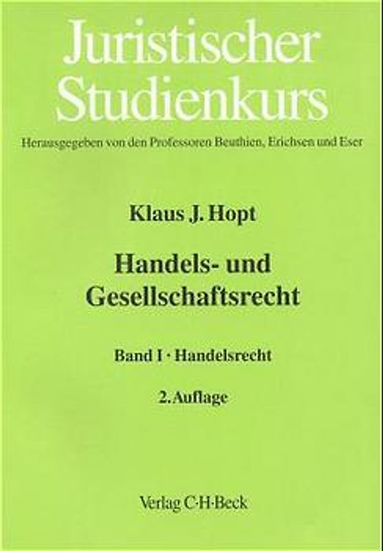 Handels- und Gesellschaftsrecht