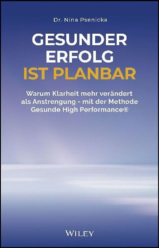 Gesunder Erfolg ist planbar