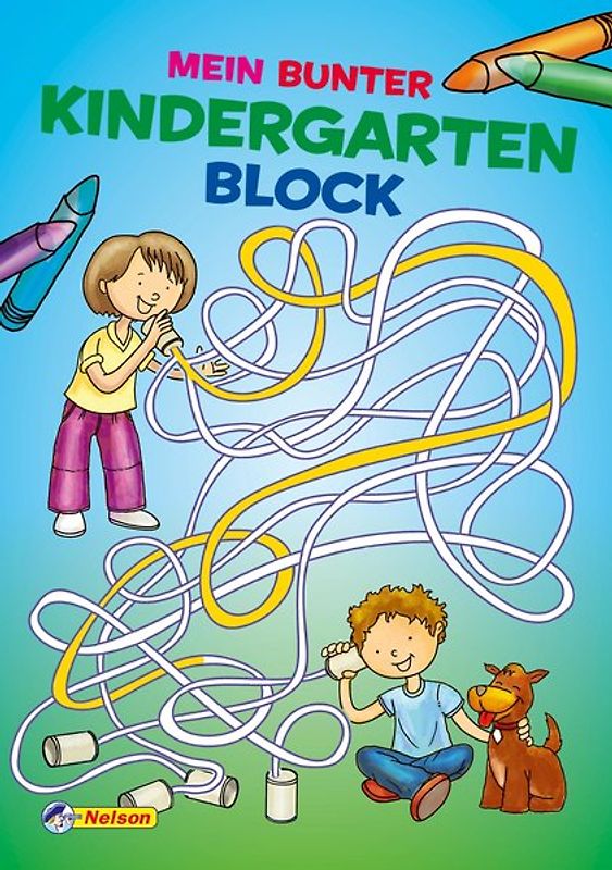 Mein bunter Kindergartenblock