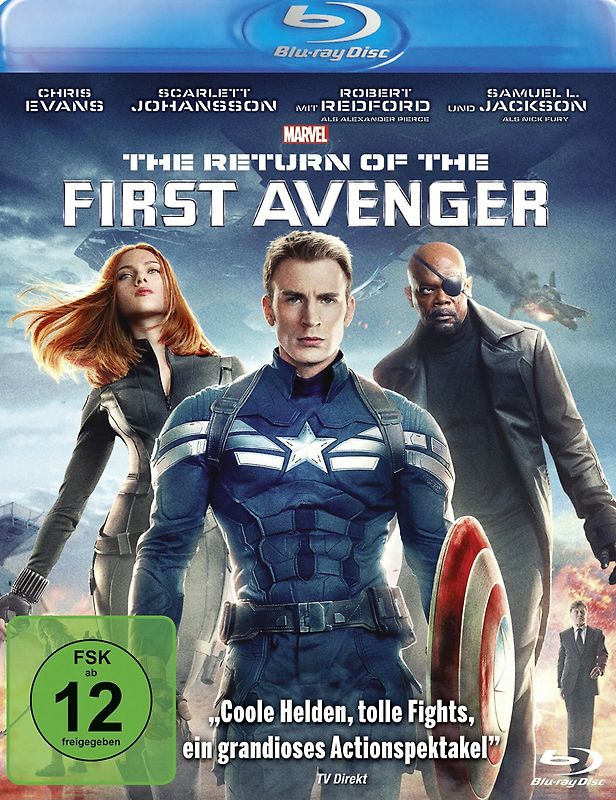 The Return of the First Avenger Blu-ray Disc