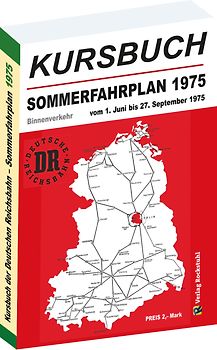 Kursbuch der Deutschen Reichsbahn - Sommerfahrplan 1975