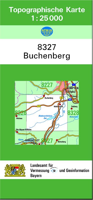 TK25 8327 Buchenberg