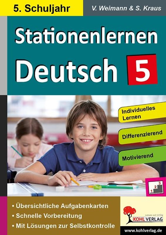 Stationenlernen Deutsch / Klasse 5
