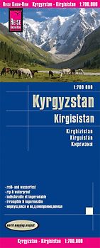 Reise Know-How Landkarte Kirgisistan / Kyrgyzstan (1:700.000)