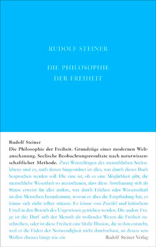 Die Philosophie der Freiheit