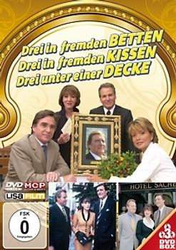 Drei in fremden Betten-Kissen-Decken DVD