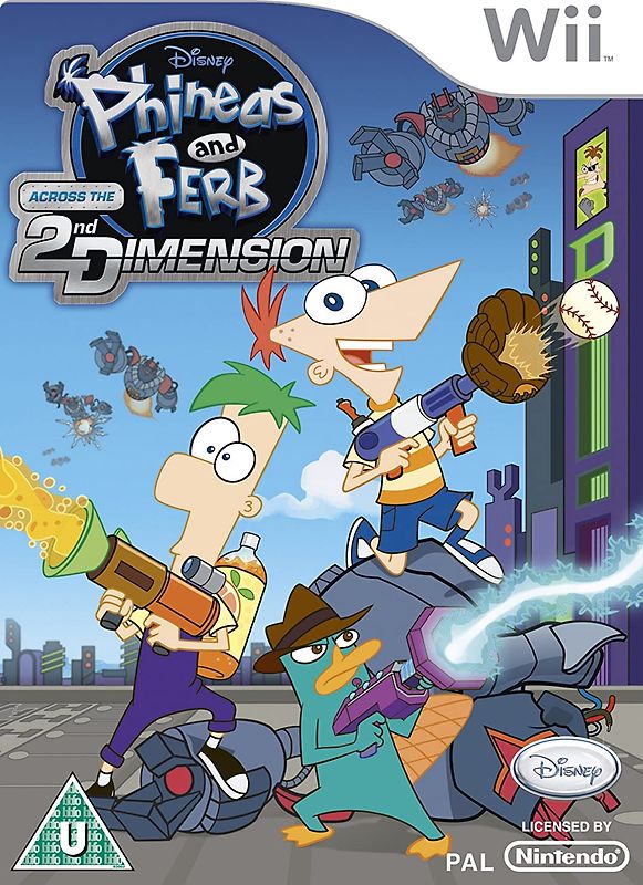 Phineas and Ferb - Across the 2nd Dimension [UK Import] Nintendo Wii