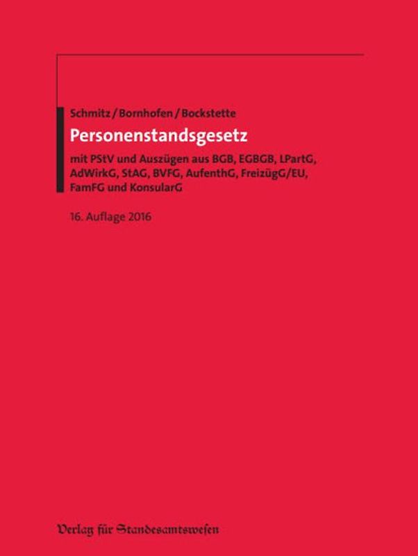 Personenstandsgesetz