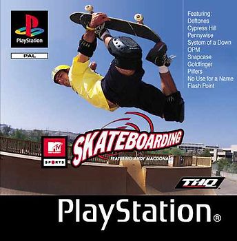 MTV Sports: Skateboarding Featuring Andy MacDonald PlayStation 1