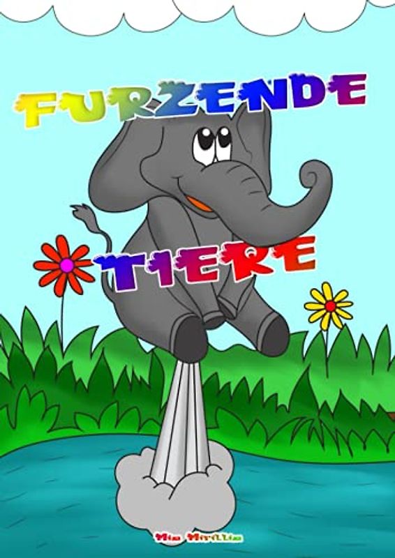 Furzende Tiere: Ein lustiges Malbuch für Erwachsene