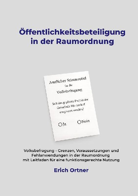 Öffentlichkeitsbeteiligung in der Raumordnung