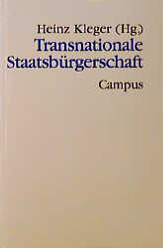 Transnationale Staatsbürgerschaft