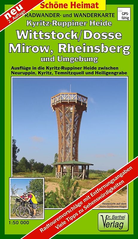 Kyritz-Ruppiner Heide, Wittstock/Dosse, Mirow, Rheinsberg und Umgebung