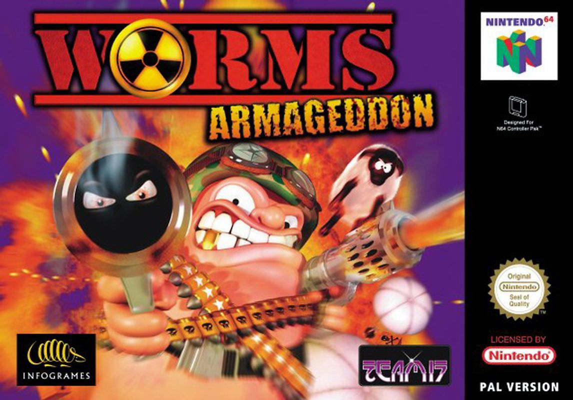Worms Armageddon Nintendo 64