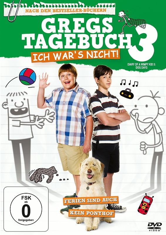 Greg`s Tagebuch 3: Ich war`s nicht DVD