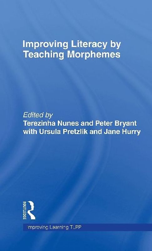 Improving Literacy by Teaching Morphemes