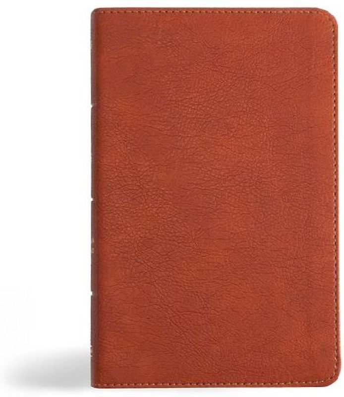 NASB Personal Size Bible, Burnt Sienna Leathertouch