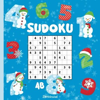 Rätselblock ab 8 Jahren | Sudoku Weihnachten und Winter 9x9 | 50x Sudoku Spiel für Kinder - einfach bis mittelschwierig: Rätselbuch und spannendes ... Kinder - Malen, Basteln, Spielen und Lesen)