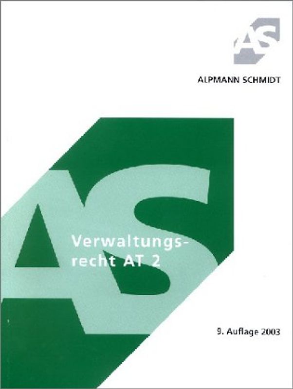 Verwaltungsrecht AT 2