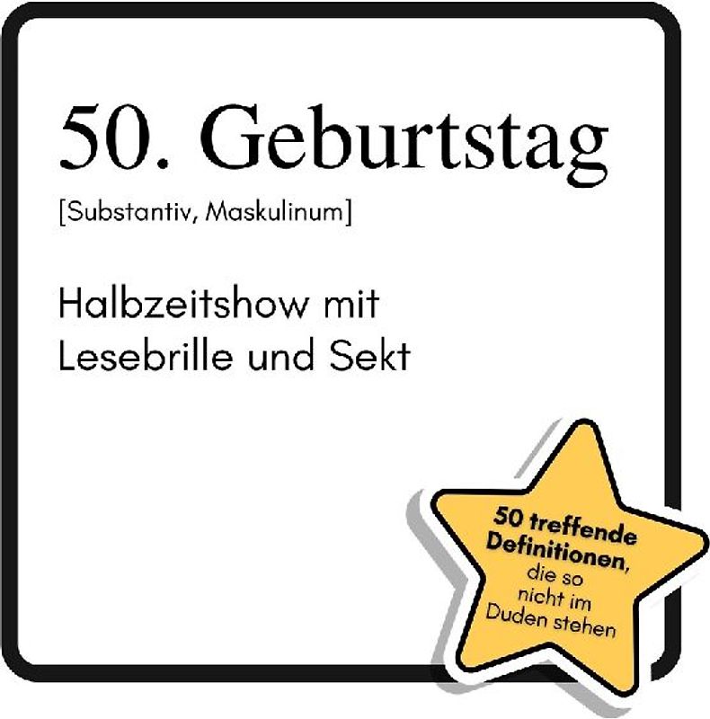 50. Geburtstag
