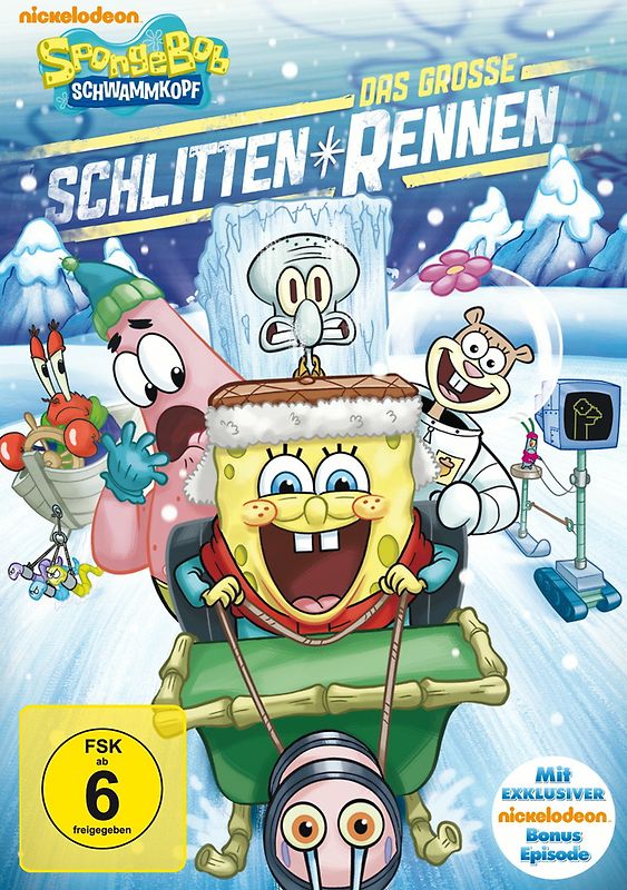 SpongeBob Schwammkopf - Das große Schlittenrennen DVD