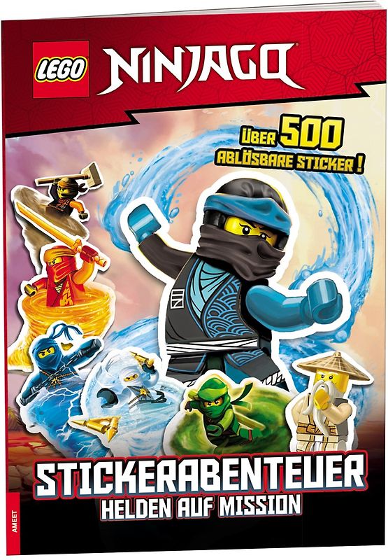 LEGO® NINJAGO® – Stickerabenteuer - Helden auf Mission