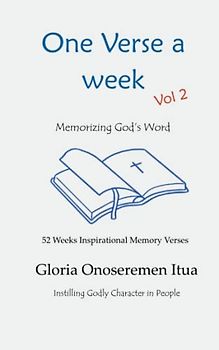 One Verse a Week vol 2: 52 Weeks Inspirational Memory Verses