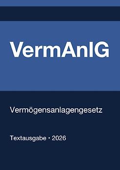 VermAnlG - Vermögensanlagengesetz (Deutschland) 2026