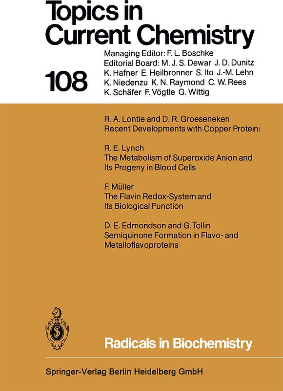 Radicals in Biochemistry