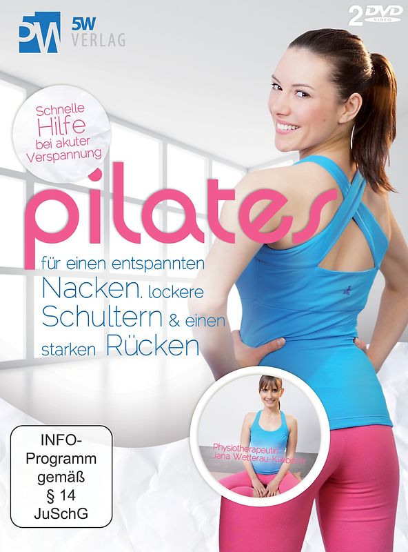 Pilates - für einen entspannten Nacken, lockere Schultern & einen starken Rücken [2 DVDs] DVD