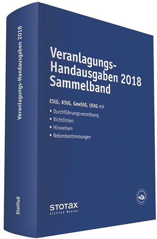 Veranlagungs-Handausgaben 2018 Sammelband