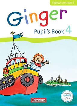 Ginger - Lehr- und Lernmaterial für den früh beginnenden Englischunterricht - Allgemeine Ausgabe - Neubearbeitung - 4. Schuljahr