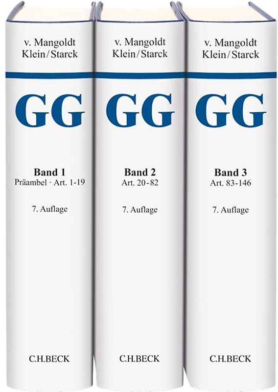 Kommentar zum Grundgesetz Gesamtwerk