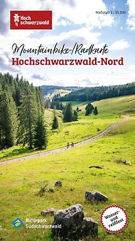 Mountainbike-/Radkarte Hochschwarzwald-Nord