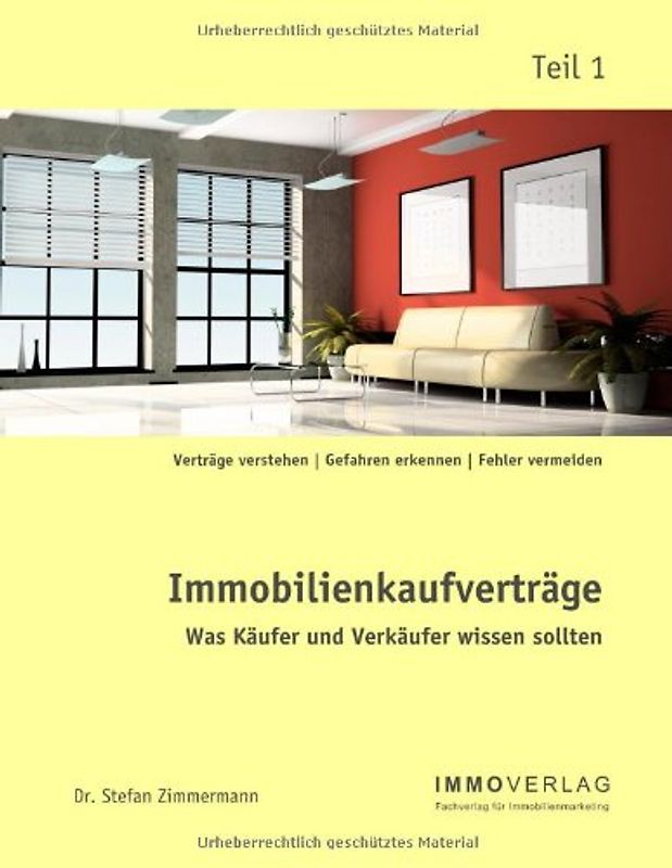 Immobilienkaufverträge Teil 1