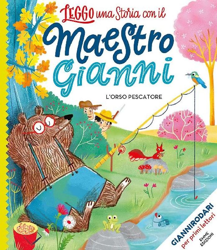 L' orso pescatore. Stampatello maiuscolo