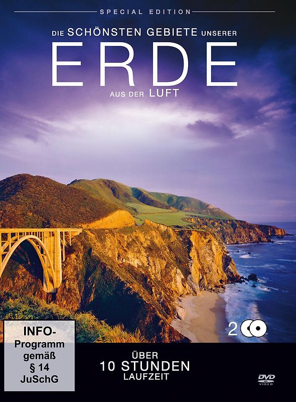 Die schönsten Gebiete unserer ERDE aus der Luft [Special Edition, 2.DVDs] DVD
