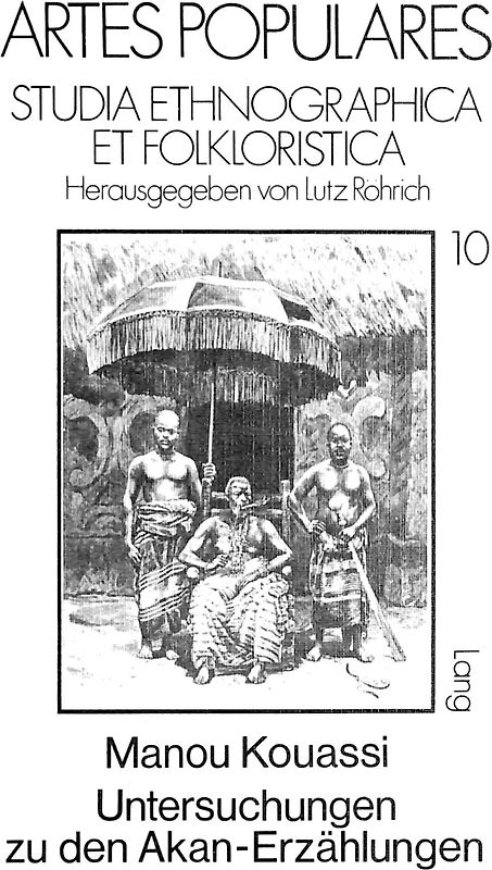 Untersuchungen zu den Akan-Erzählungen