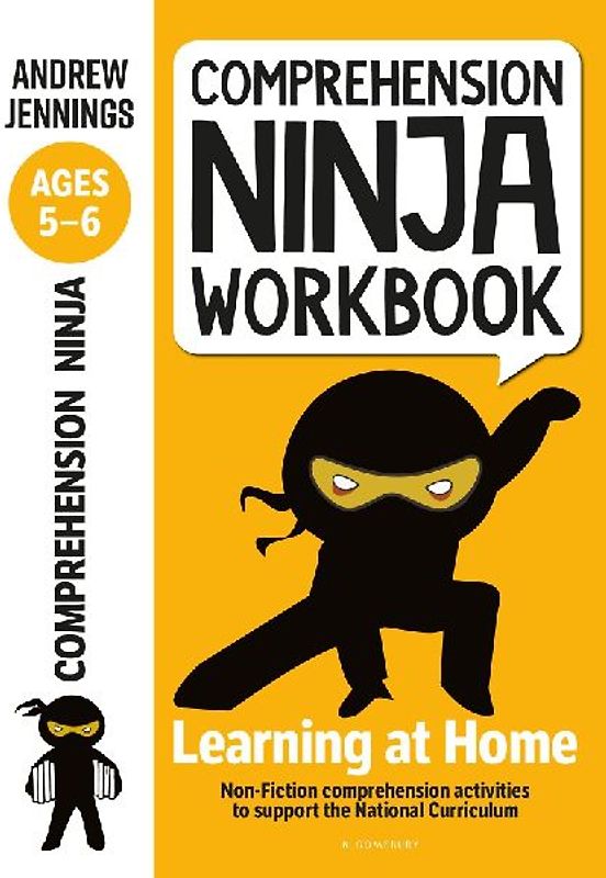 Comprehension Ninja Workbook for Ages 5-6