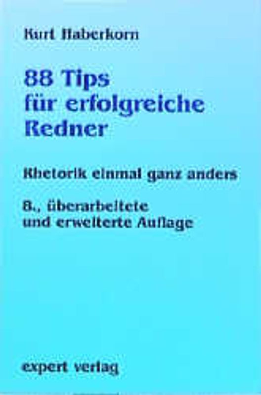 88 Tips für erfolgreiche Redner