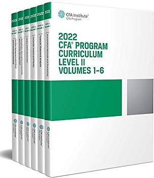 CFA Program Curriculum Level II 2022