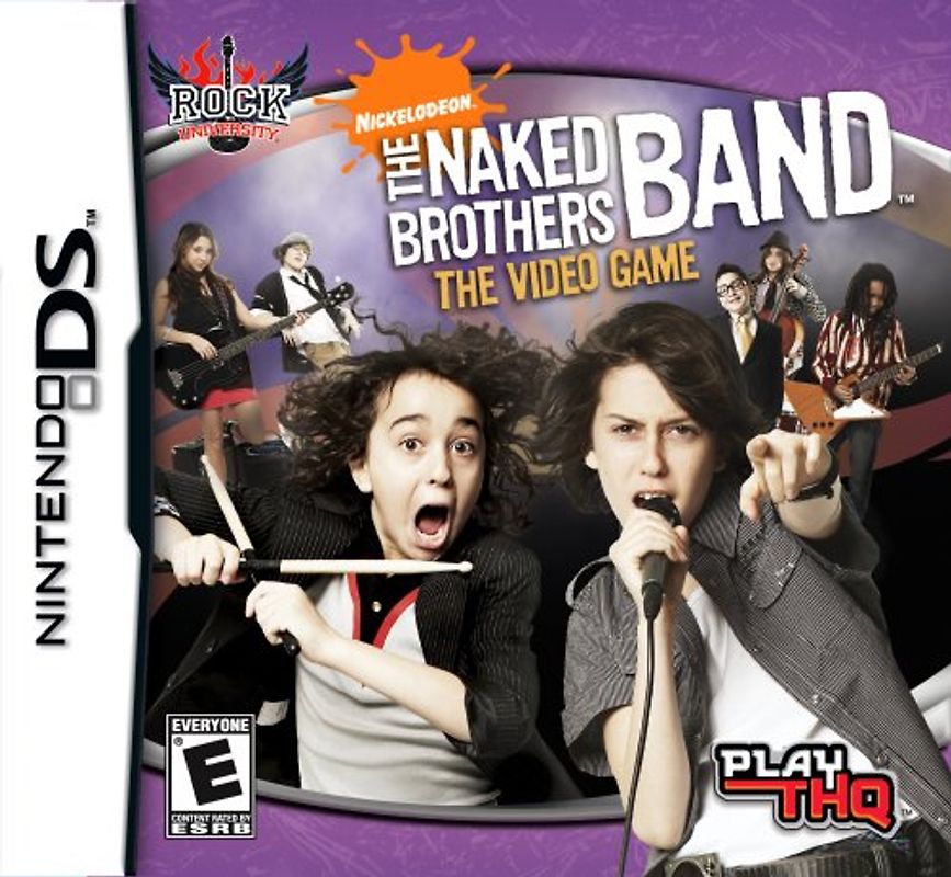 Naked Brothers Band the Video Game Nintendo DS