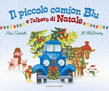 Il piccolo camion blu e l'albero di Natale