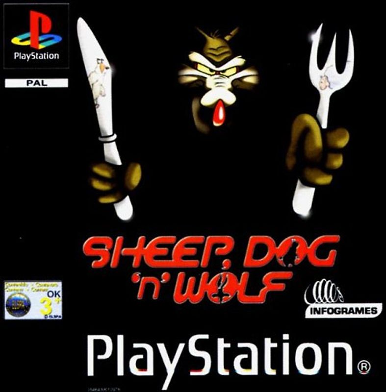 Sheep Dog N Wolf Pal PlayStation 1